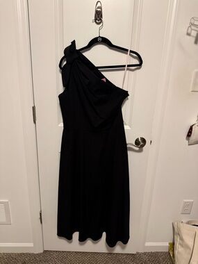 kate spade Black One-Shoulder A-Line Dress
